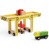 Drevený nakladací žeriav pre lanovku Bigjigs Rail