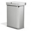 Simplehuman bezdotykový odpadkový koš SENSOR 58 L hlasové ovládání nerezová ocel ST2047