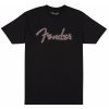 Fender Spaghetti Logo Wavy Checker Tee Pink XL