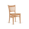 PAGED Classic A-5210 Seat Wood Back Wood Farba dreva: buk lakovaný, Čalúnenie: dyha
