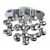Stropní přisazené svítidlo Azzardo Luvia chrome AZ2541 GU10 6x40W IP20 50cm chromové