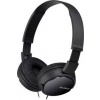 Sony MDR-ZX110AP sluchátka otevřená (On Ear) kabelová černá složitelná, headset