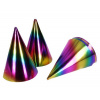Wiky Párty klobúčiky Dúha 6ks WKW008