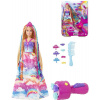 Mattel Barbie Princezna s Barevnými Vlasy: Kompletní Sada s Nástrojem a Doplněním od MATTEL