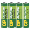 Zinko-chloridová batéria GP Greencell R6 (AA), 4 ks