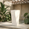 Kvetináč MONDEX NEVA 122 cm biely