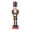 Clayre & Eef Vianočná dekorácia socha Luskáčik s bubienkom - 9*7*30 cm - Clayre & Eef