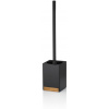 KELA KELA WC sada Cube polyresin čierna KL-23690 (KL-23690)