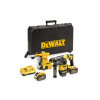 DEWALT Akumulátorová vŕtačka s príklepom 18 V bez uhlíkovej kefky (2 x 9 Ah + nabíjačka) DCH335X2