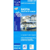 mapa Bastia 1:25 t. (Korsika)