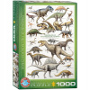 Puzzle Eurographics 1000 dielikov Puzzle 1000 Dinosaury z obdobia Kriedy 6000-0098.