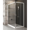 RAVAK BLIX BLRV2K 90cm dvere do kombinácie / sprchový kút hranatý - biela - sklo Transparent
