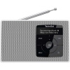 TechniSat DIGITRADIO 2 0001/3910 stolný rádio, DAB+, FM, DAB+, UKW, Bluetooth, funkcia alarmu, biela; 0001/3910