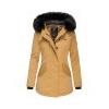 Dámska Zimná Bunda Kristina Camel ae1024
