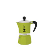 Bialetti Mokka kávovar Rainbow na 3 šálky zelený Bialetti