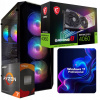 GAMINGOVÝ PC STORMFORCE 5700X Ryzen 32GB RTX 4060 8GB +Wi-Fi +WIN11