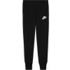 Dievčenské nohavice Nike Sportswear Club French Terry High Waist Pant G - Čierny (L)