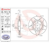 BREMBO Brzdový kotúč BREMBO 09.7012.75