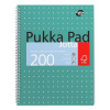 PUKKA PAD Špirálový zošit, A4+, linajkový, 100 strán, PUKKA PAD, 