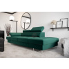 Nábytek PEGAS s.r.o. Sofa GALAXY II lenoška 235 cm - zelená, pravá strana