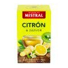 Mistral Citrón & zázvor ovocný čaj 40 g