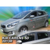 Plexi, ofuky Kia Carens IV 5D 2013=>, 4ks přední +zadní