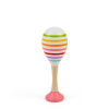 Bigjigs Toys Rumba gule sada 2 ks ružová