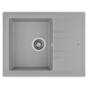 Granitový drez Teka STONE 45 S-TG 1B 1D Hliníkovo šedá