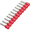 Cimco 187502 dutinka 1 mm² čiastočne izolované červená 500 ks; 187502
