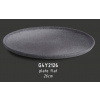 Tanier plytký rovný 26 cm GRANIT No. 4 hazy (Granit No.4 hazy)