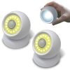 2x svietidlo s pohybovým senzorom COB LED otočné na magnet