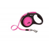 FLEXI New Neon Leash pink S - 5m do 15kg - opasok