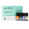 Alteya Organics Darčekový set esenciálnych olejov Bio 4 x 5 ml