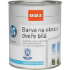 OBI Farba na okná a dvere hodvábne matná biela 750 ml