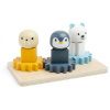 Bigjigs Toys Motorická deska Artic (691621840030)