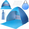 Plážový Stazer 05217 modrý 150 cm x 1,65 m x 110 cm