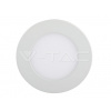 V-TAC Mini LED panel okrúhly Premium zapustený 18W, 3000K, 1500lm, VT-1807 (V-TAC)