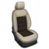 Autopotahy kožené BMW X5 I E53, od r.v. 1999-2006, AUTHENTIC VELVET béžovohnědé