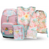 BAAGL SADA 5 Airy Plus Sunset: batoh, peračník, vrecko, zástera, peňaženka