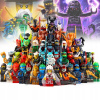 Ninja figúrky Ninjago sada 48 ks (MINI BLOKY + PRÍSLUŠENSTVO NINJA FÓRKY NINJAGO MINIFIGURÁCI SET 48 KS)