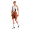 Castelli Espresso W DT bibshort, Mocha Veľkosť: L Dámske krátke nohavice s trakmi
