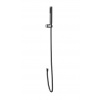 Cersanit Zen Set sprchovej hlavice, držiaka a hadice, gun metal S951-618