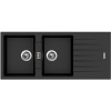 SINKS PERFECTO 1160 DUO Metalblack