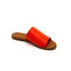 Orange Croco Urban Sandal