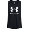 Under Armour Armour Ua Sportstyle Logo Tank Vest Mens Black/White XL