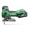 HIKOKI 18V priamočiara píla s valcovou rukoväťou a reznou kapacitou 135 mm pre presné rezy CJ18DBWPZ