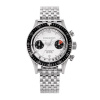 Nivada Grenchen Chronomaster White Panda Inter. Bezel - Manual - Forstner Beads of Rice + 5 rokov záruka a darček ZADARMO