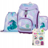 Karton P+P Školská taška pre dievčatá OXY Sherpy Unicorn 4-dielny set