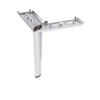 Nábytková nožička FS006, lesklý chróm 150mm
