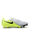 Nike Phantom GX II Academy Firm Ground Football Boots Silver/Volt 8 (42.5)